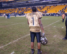 Justin King after the game