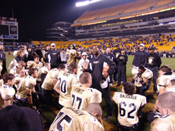 Head Coach Terry Smith at Heinz